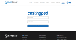 Desktop Screenshot of castingpad.com